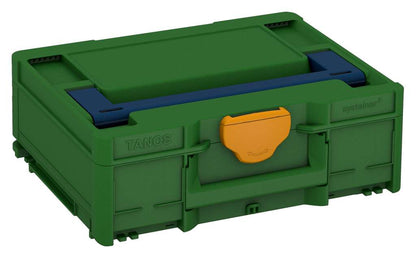 Systainer³ M 137, Emerald Green with Sapphire Blue lid handle and Daffodil Yellow catches