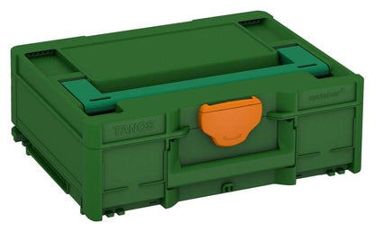 Systainer³ M 137, Emerald Green with Signal Green lid handle and Deep Orange catches