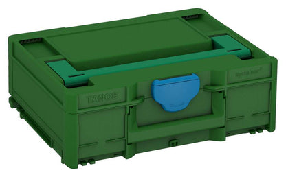 Systainer³ M 137, Emerald Green with Signal Green lid handle and Sky Blue catches