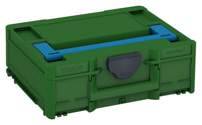 Systainer³ M 137, Emerald Green with Sky Blue lid handle and Anthracite catches