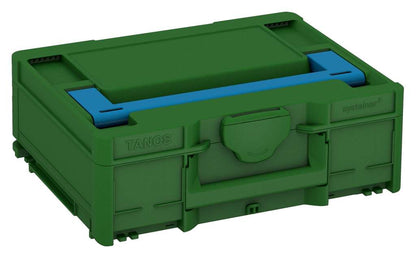 Systainer³ M 137, Emerald Green with Sky Blue lid handle