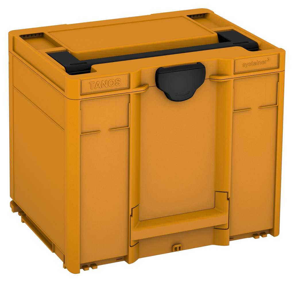 Systainer³ M 337, Daffodil Yellow with Black lid handle and Black catches