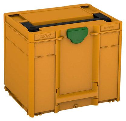 Systainer³ M 337, Daffodil Yellow with Black lid handle and Emerald Green catches