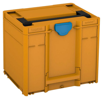 Systainer³ M 337, Daffodil Yellow with Black lid handle and Sky Blue catches
