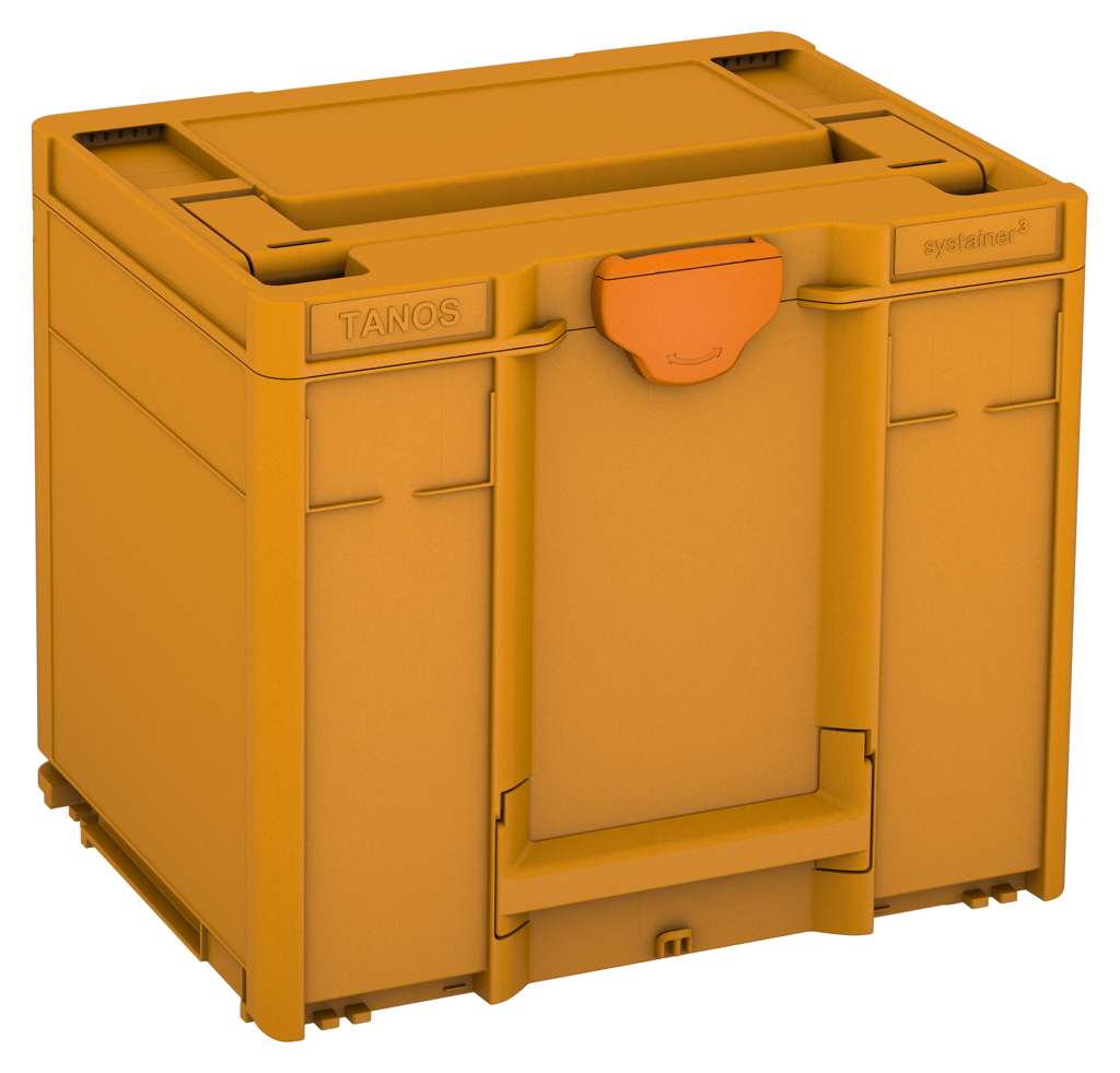 Systainer³ M 337, Daffodil Yellow with Deep Orange catches