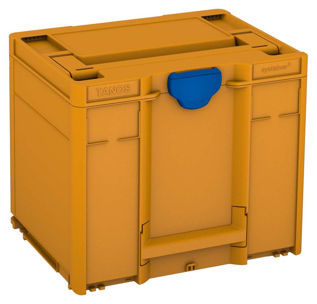 Systainer³ M 337, Daffodil Yellow with Signal Blue catches