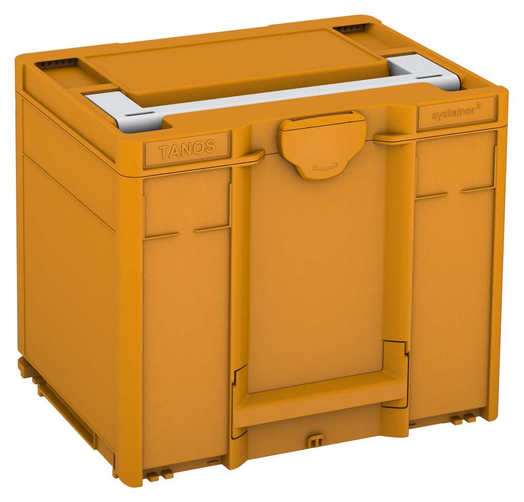 Systainer³ M 337, Daffodil Yellow with Light Grey lid handle
