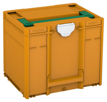 Systainer³ M 337, Daffodil Yellow with Signal Green lid handle and Light Grey catches