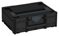 Systainer³ M 137, Black with Anthracite lid handle and Anthracite catches