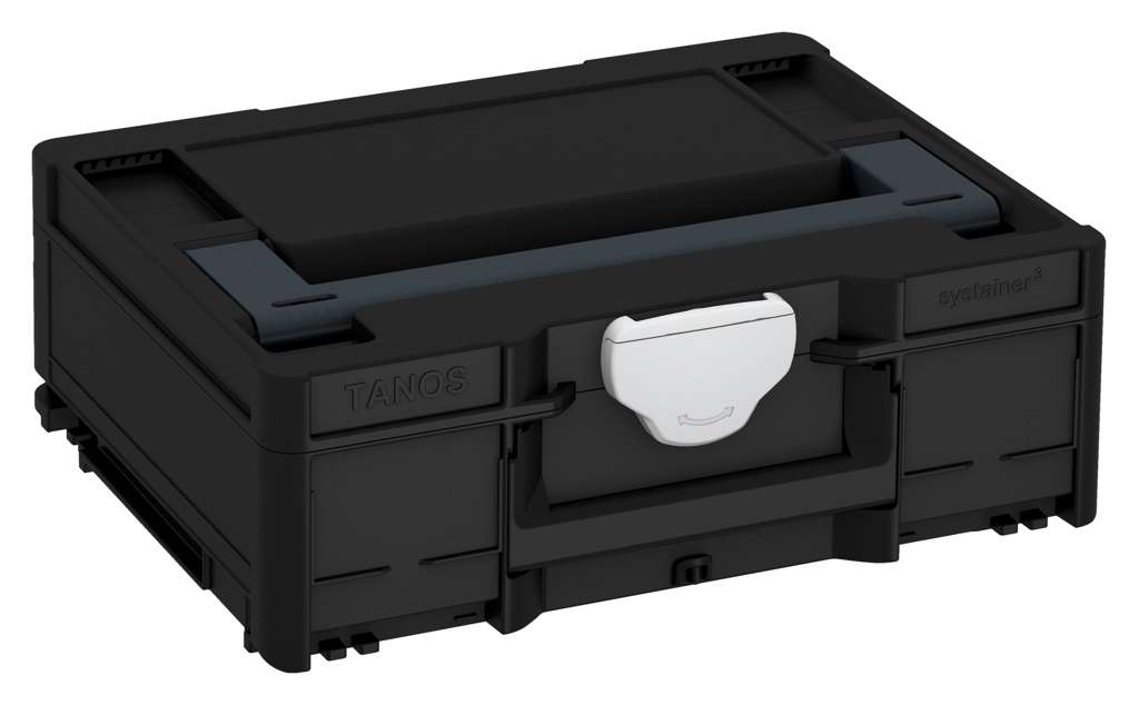 Systainer³ M 137, Black with Anthracite lid handle and Light Grey catches