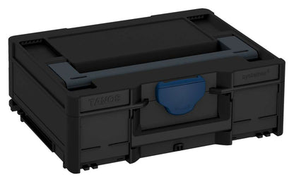 Systainer³ M 137, Black with Anthracite lid handle and Sapphire Blue catches