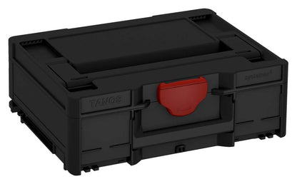 Systainer³ M 137, Black with Carmine Red catches