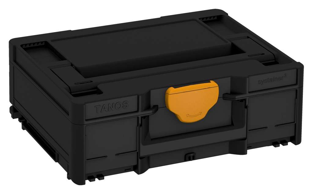Systainer³ M 137, Black with Daffodil Yellow catches