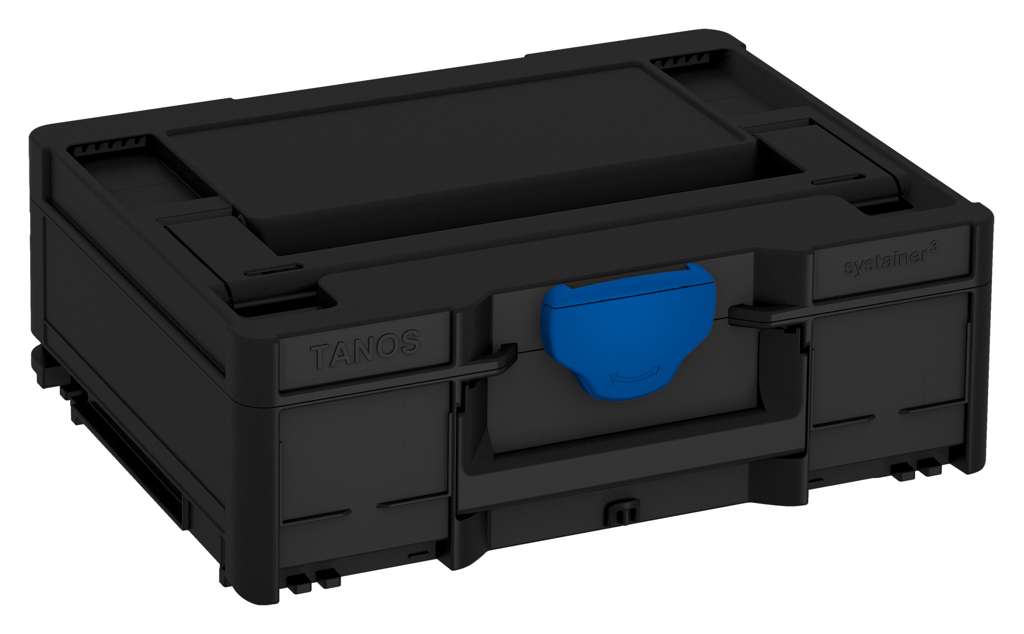 Systainer³ M 137, Black with Signal Blue catches