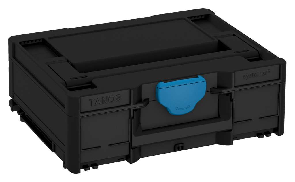 Systainer³ M 137, Black with Sky Blue catches