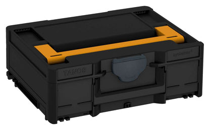 Systainer³ M 137, Black with Daffodil Yellow lid handle and Anthracite catches