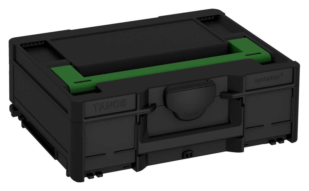 Systainer³ M 137, Black with Emerald Green lid handle