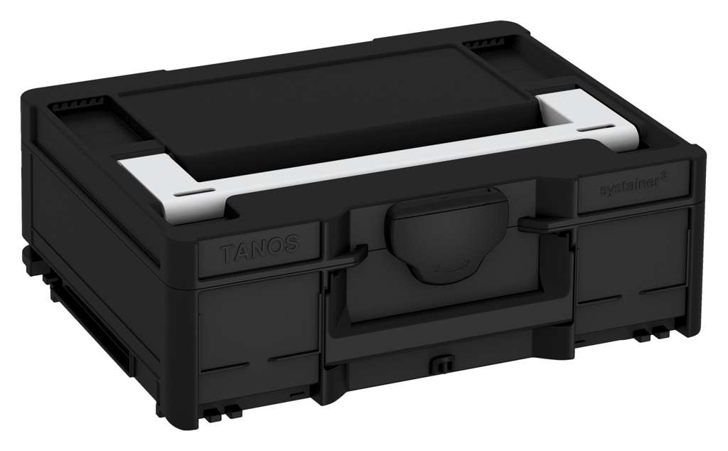 Systainer³ M 137, Black with Light Grey lid handle