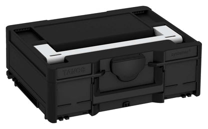 Systainer³ M 137, Black with Light Grey lid handle