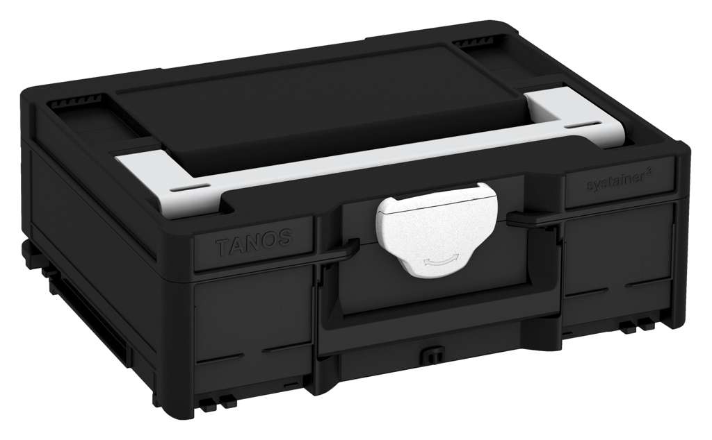 Systainer³ M 137, Black with Light Grey lid handle and White catches