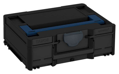 Systainer³ M 137, Black with Sapphire Blue lid handle and Anthracite catches