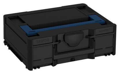 Systainer³ M 137, Black with Sapphire Blue lid handle