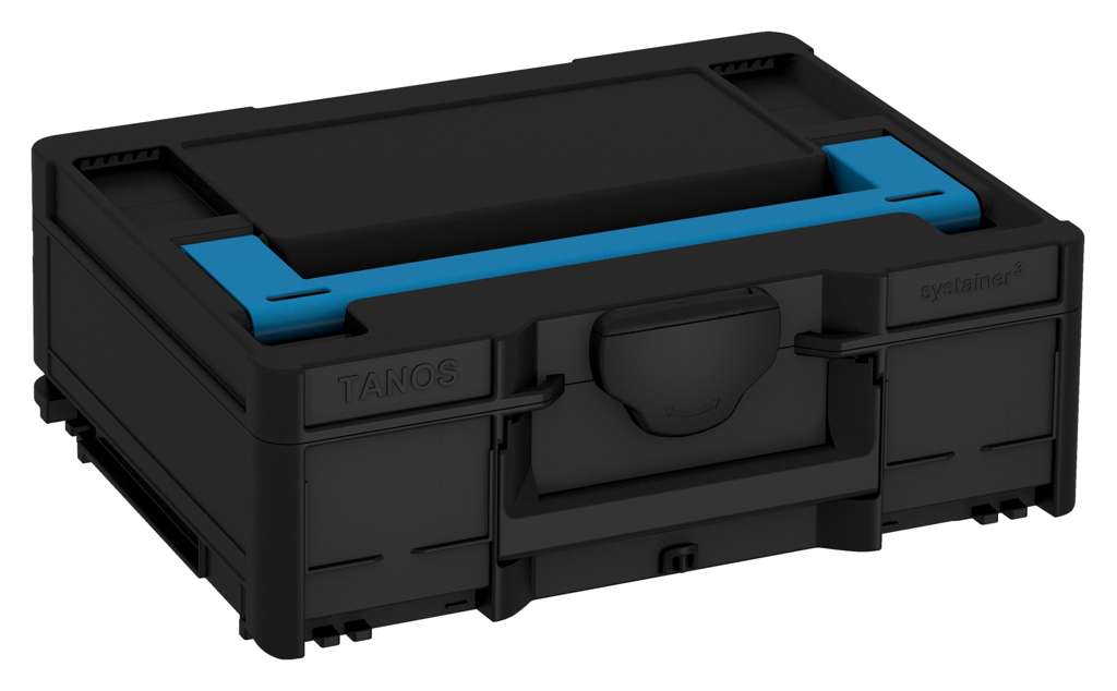Systainer³ M 137, Black with Sky Blue lid handle