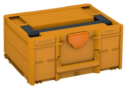Systainer³ M 187, Daffodil Yellow with Anthracite lid handle and Deep Orange catches
