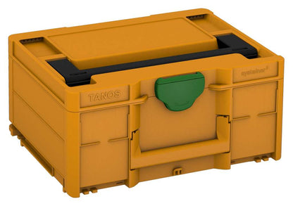 Systainer³ M 187, Daffodil Yellow with Black lid handle and Emerald Green catches