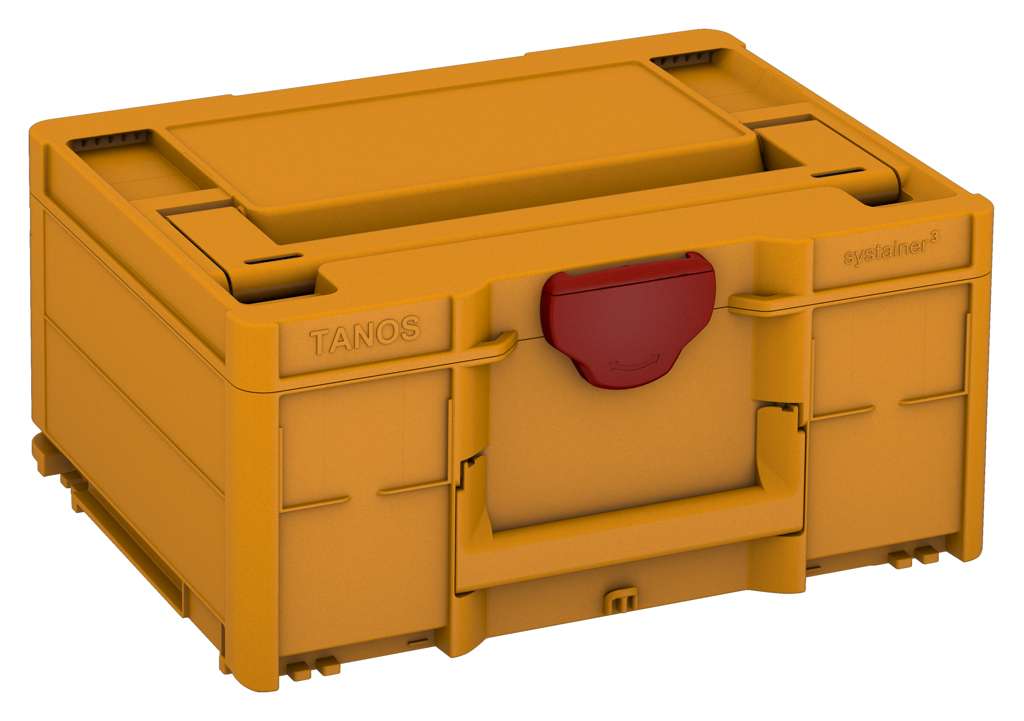 Systainer³ M 187, Daffodil Yellow with Carmine Red catches