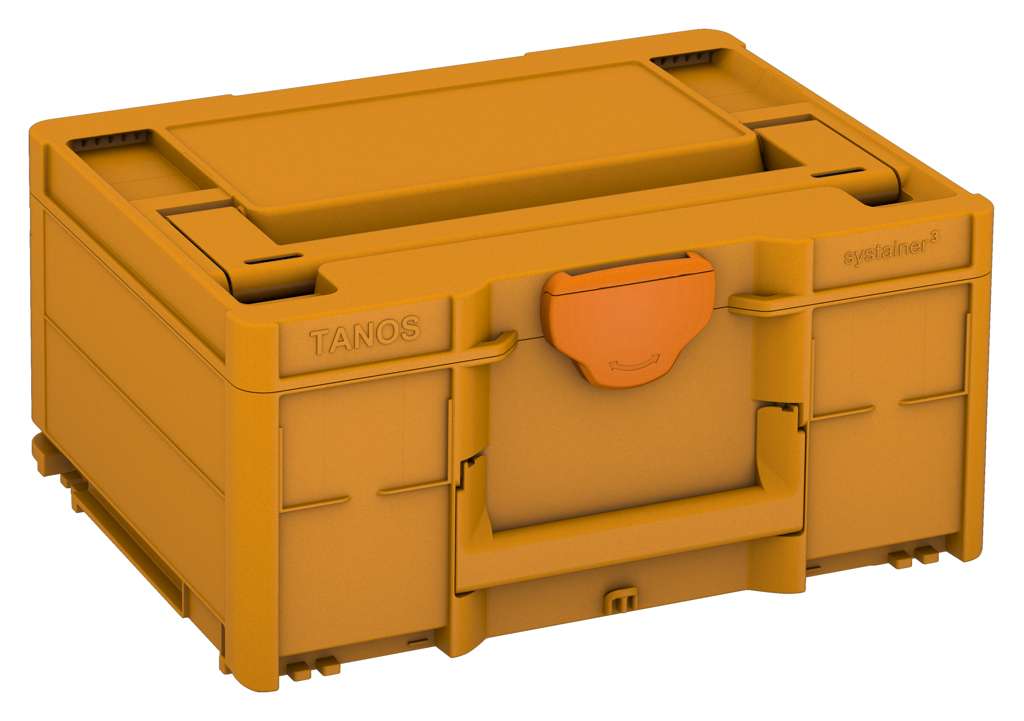 Systainer³ M 187, Daffodil Yellow with Deep Orange catches