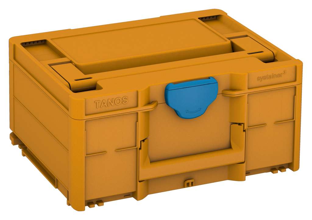 Systainer³ M 187, Daffodil Yellow with Sky Blue catches