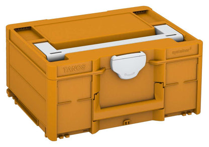Systainer³ M 187, Daffodil Yellow with Light Grey lid handle and Light Grey catches