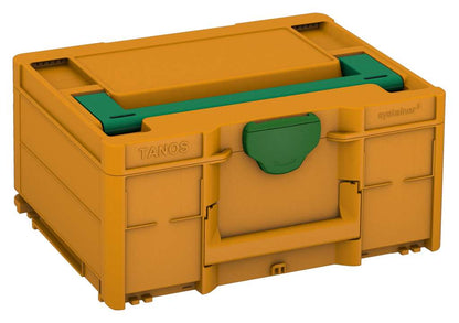 Systainer³ M 187, Daffodil Yellow with Signal Green lid handle and Emerald Green catches