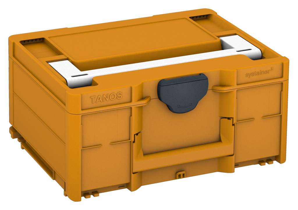 Systainer³ M 187, Daffodil Yellow with White lid handle and Anthracite catches