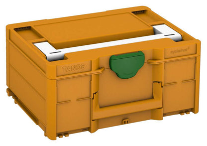 Systainer³ M 187, Daffodil Yellow with White lid handle and Emerald Green catches