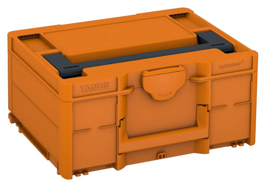 Systainer³ M 187, Deep Orange with Anthracite lid handle