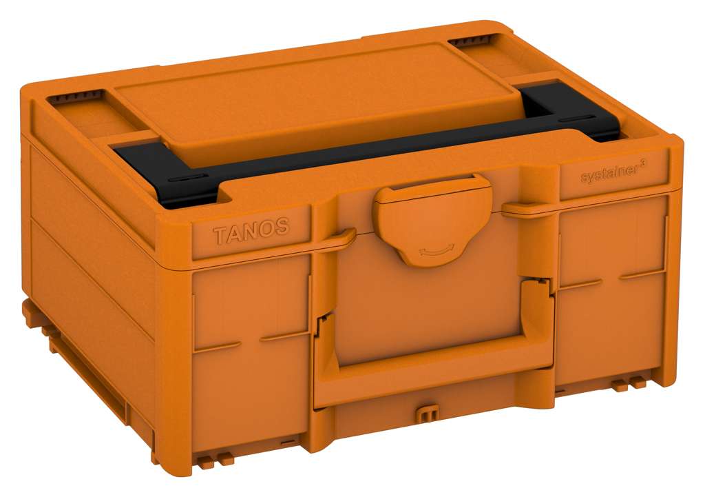 Systainer³ M 187, Deep Orange with Black lid handle