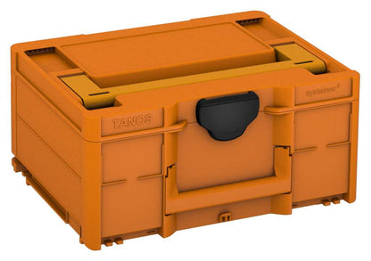Systainer³ M 187, Deep Orange with Daffodil Yellow lid handle and Black catches