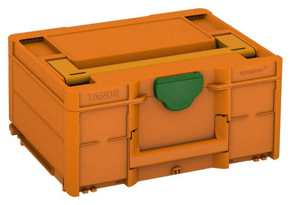 Systainer³ M 187, Deep Orange with Daffodil Yellow lid handle and Emerald Green catches