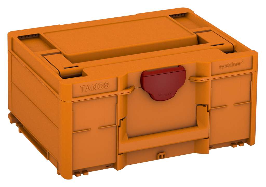 Systainer³ M 187, Deep Orange with Carmine Red catches