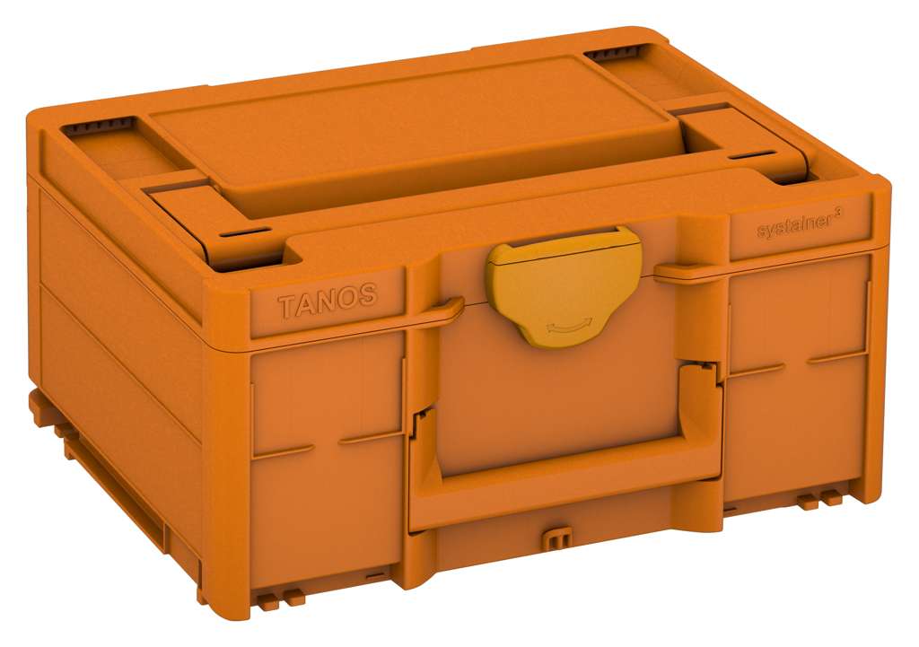 Systainer³ M 187, Deep Orange with Daffodil Yellow catches