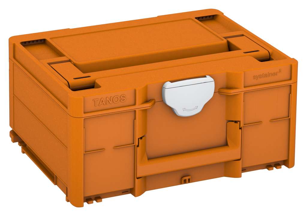 Systainer³ M 187, Deep Orange with Light Grey catches