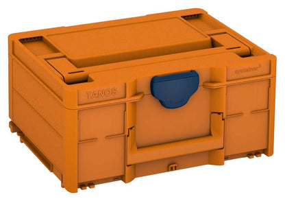 Systainer³ M 187, Deep Orange with Sapphire Blue catches