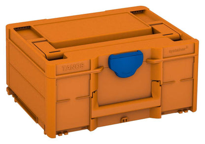 Systainer³ M 187, Deep Orange with Signal Blue catches