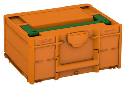 Systainer³ M 187, Deep Orange with Emerald Green lid handle