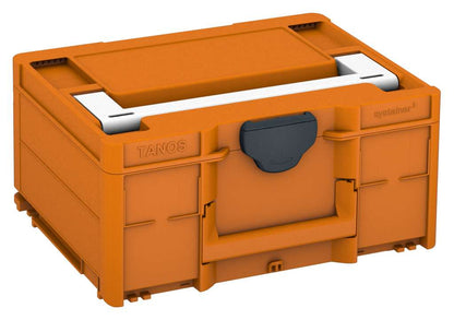 Systainer³ M 187, Deep Orange with White lid handle and Anthracite catches