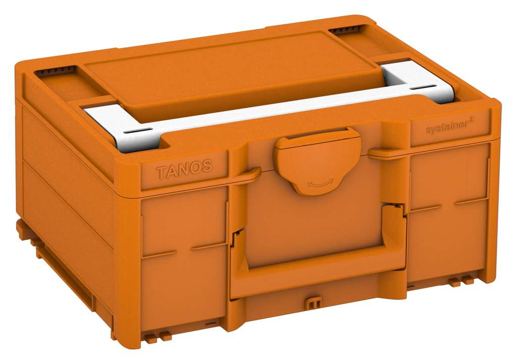 Systainer³ M 187, Deep Orange with White lid handle