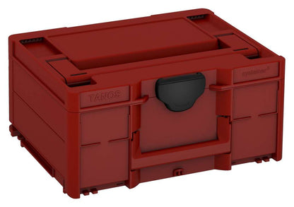 Systainer³ M 187, Carmine Red with Black catches