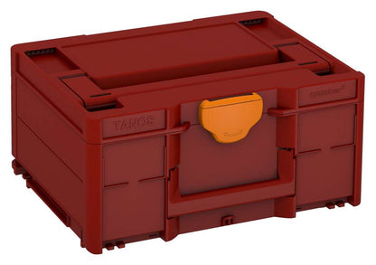 Systainer³ M 187, Carmine Red with Deep Orange catches